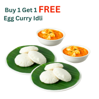 BOGO - Egg Curry Idli