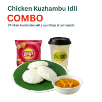 Chicken Kuzhambu Idli Combo
